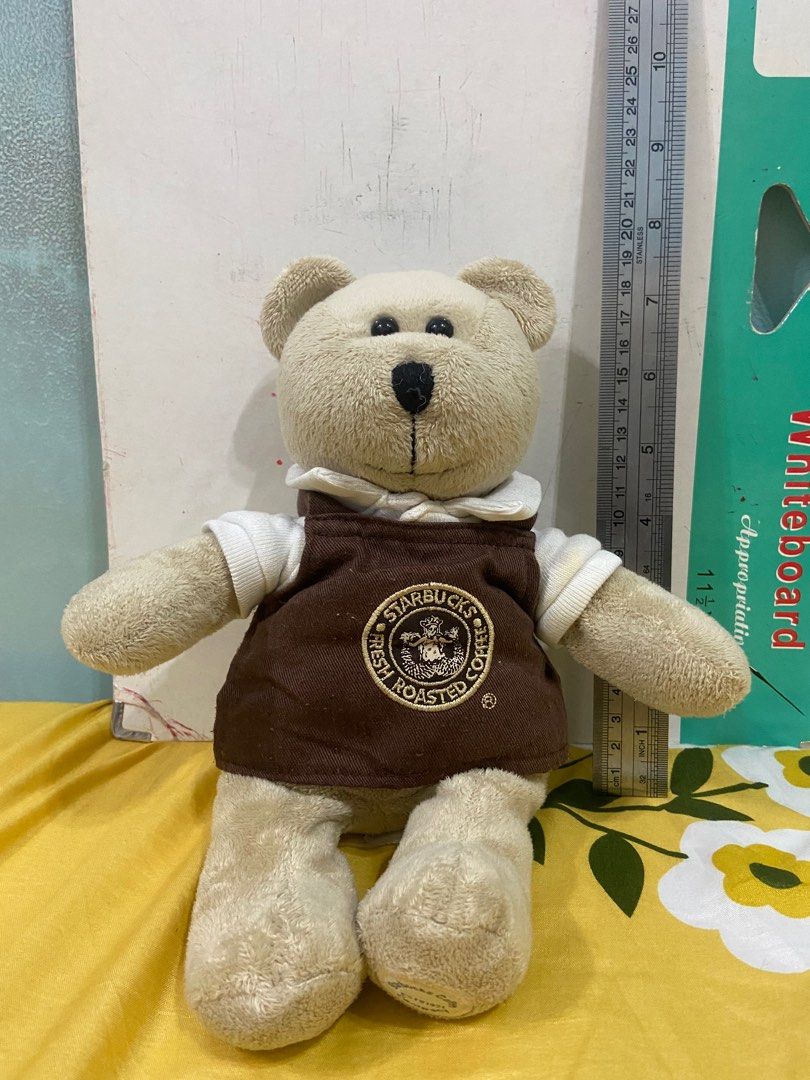 Starbucks teddy bear, Hobbies & Toys, Toys & Games on Carousell