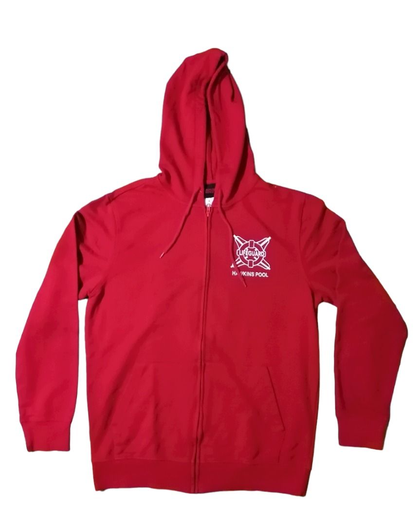 Hawkins Pool Lifeguard Hoodie - Lifeguard Hoodie 