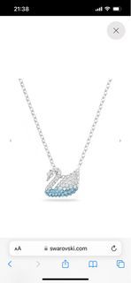 Swarovski Iconic Swan pendant