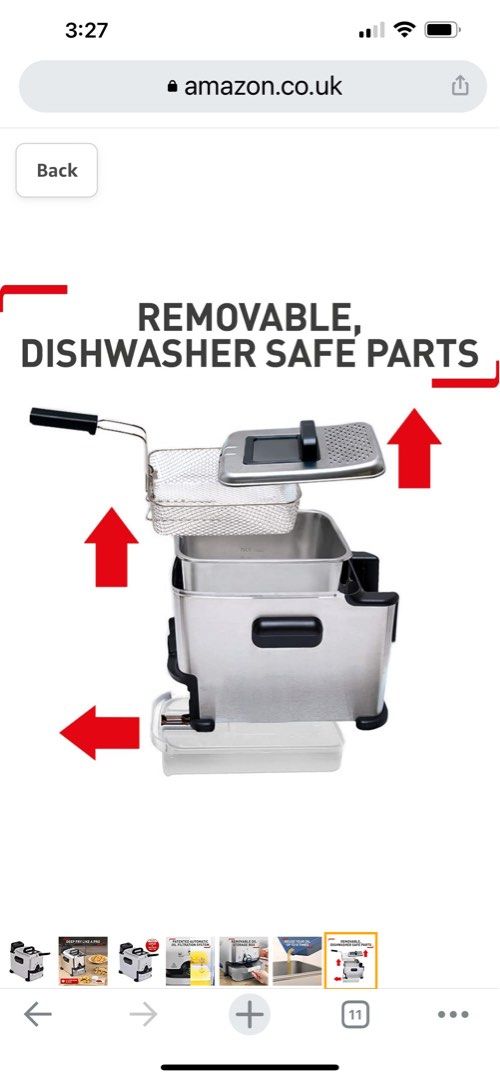 Tefal Oleoclean Compact Semi Pro Fryer, TV & Home Appliances, Other