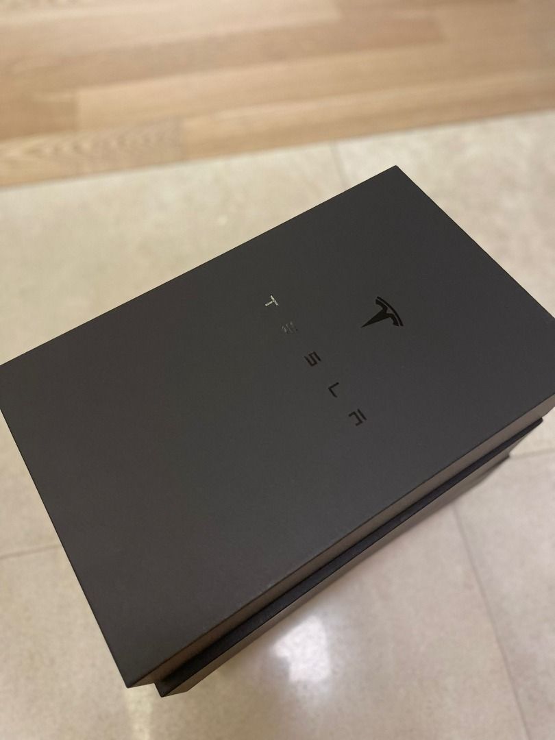 TESLA Liquor Bottle w/ Stand & Box LIMITED EDITION, Hobbies & Toys