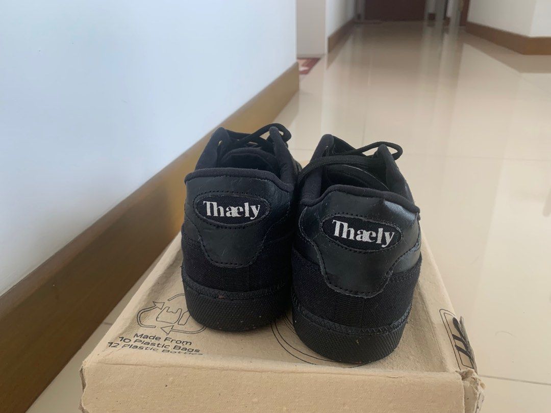 Thaely y2k pro black shoes, Men's Fashion, Footwear, Sneakers on Carousell