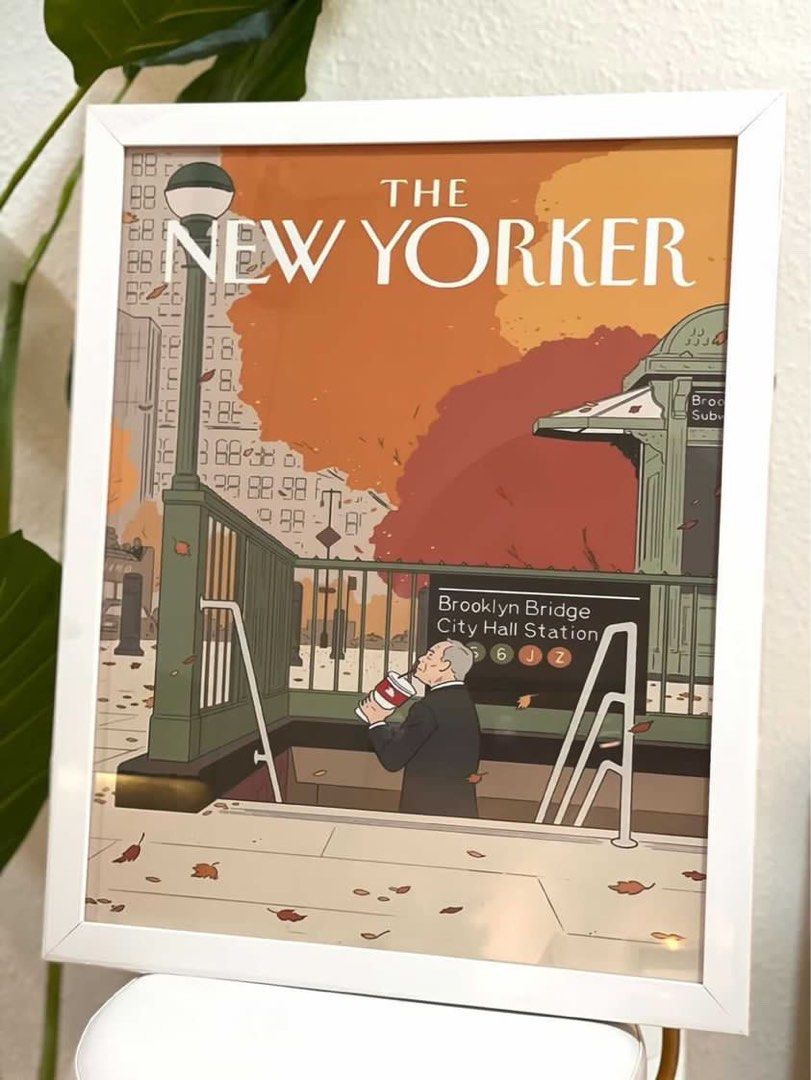 The New Yorker 16x20 Frame, Furniture & Home Living, Home Decor, Frames