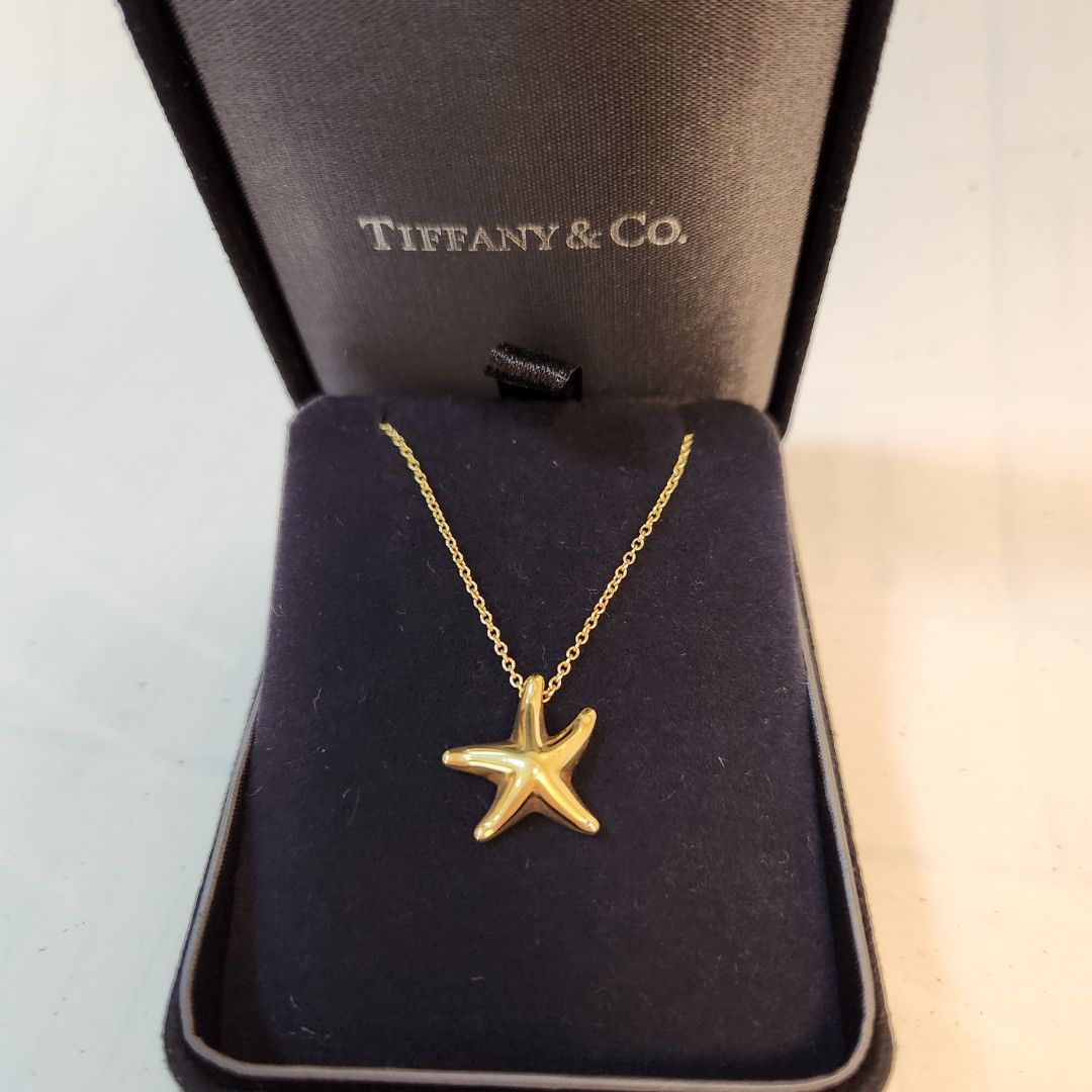 Tiffany starfish 18k gold Authentic