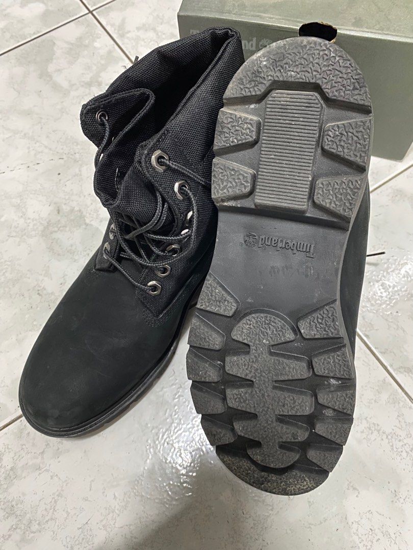 Timberland ROLL TOP BOOTS BLACK TB06635A 001