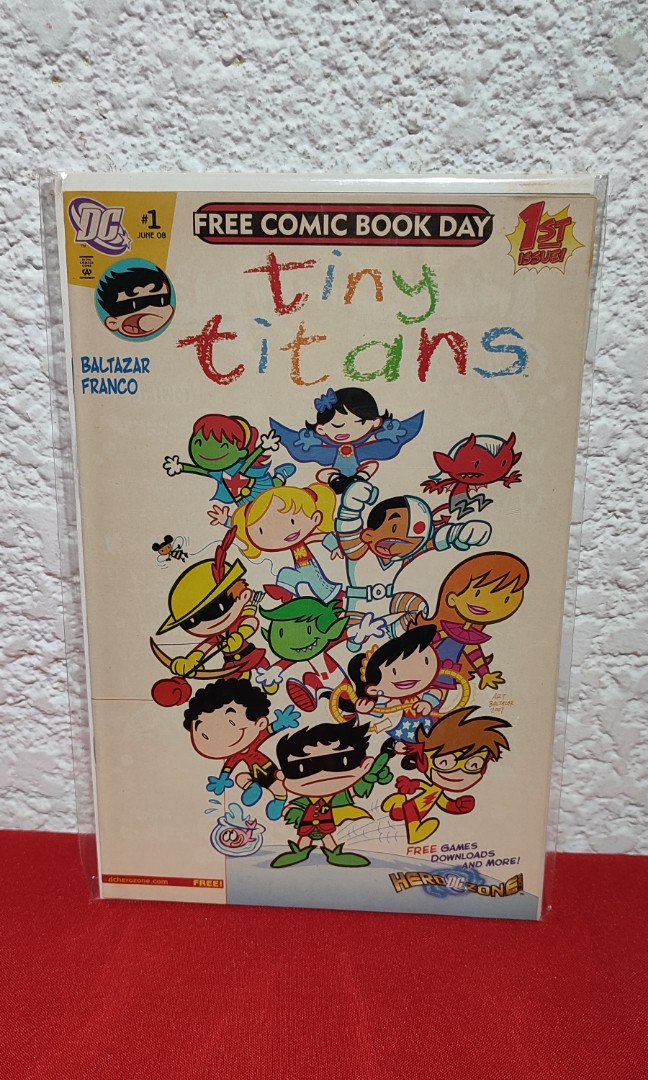 Tiny Titans #1 Free Comic Book Day FCBD DC Comics, Hobbies & Toys, Books &  Magazines, Comics & Manga on Carousell