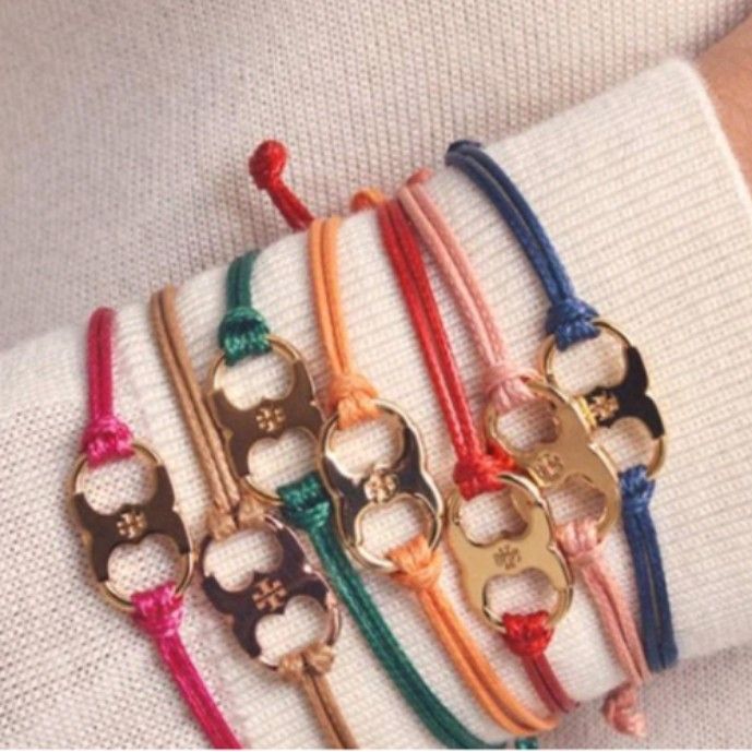 Tory burch thread bracelet deals