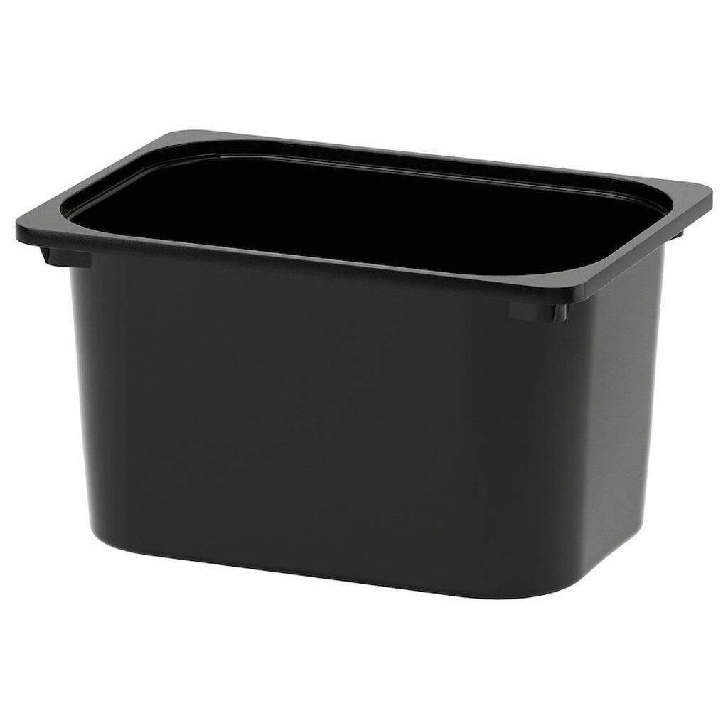 Trofast storage box Ikea black, Furniture & Home Living, Home