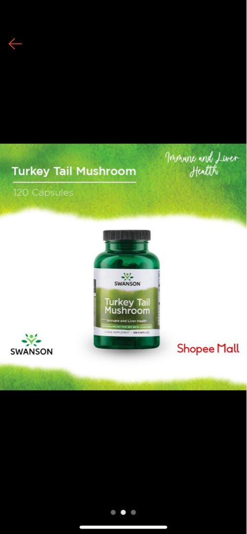 Turkey Tail Mushroom Immune and Liver Health, Health & Nutrition