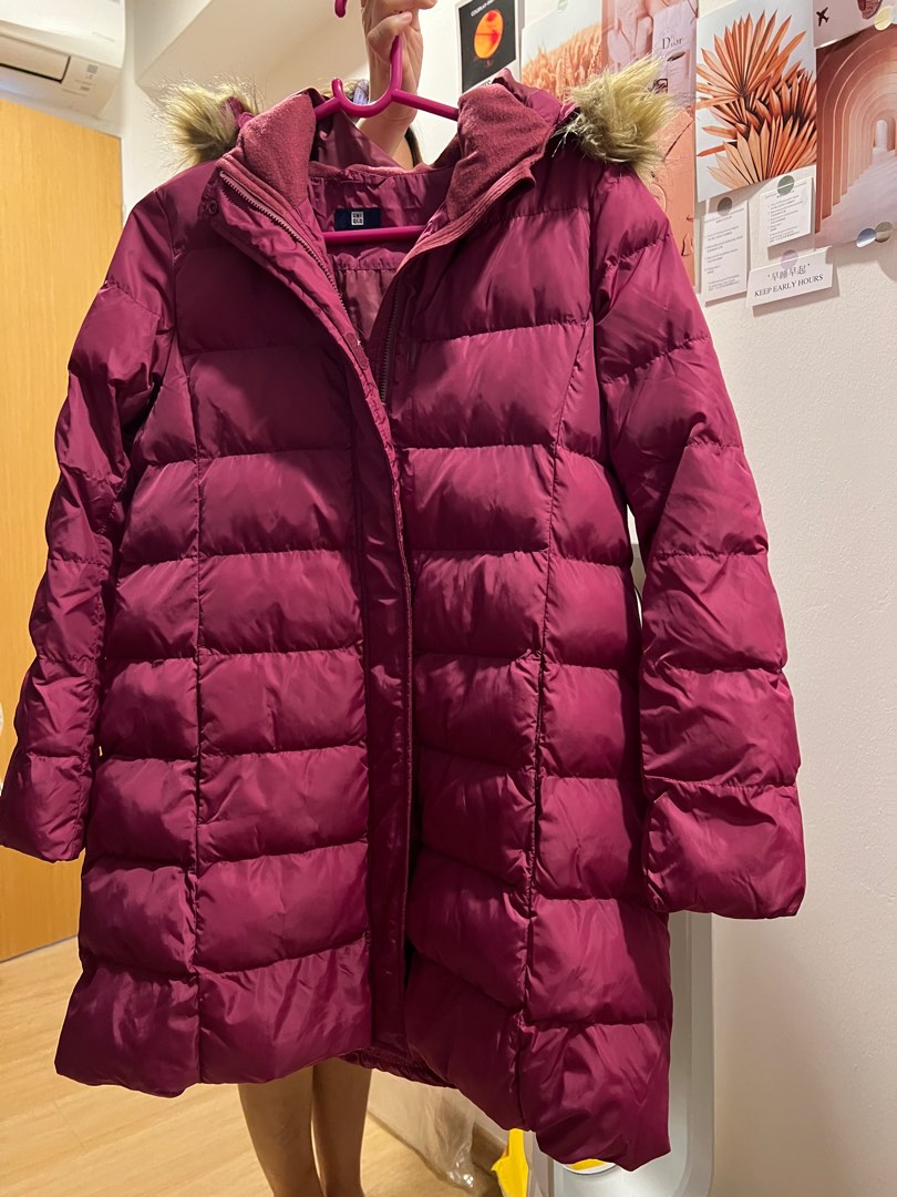 Uniqlo girls coat top