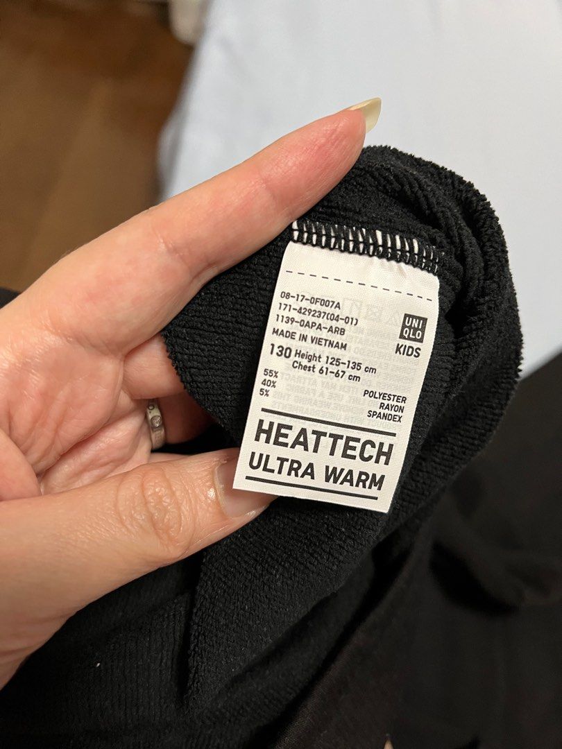 Uniqlo Heattech Ultra Warm Innerwear (Set), Babies & Kids, Babies