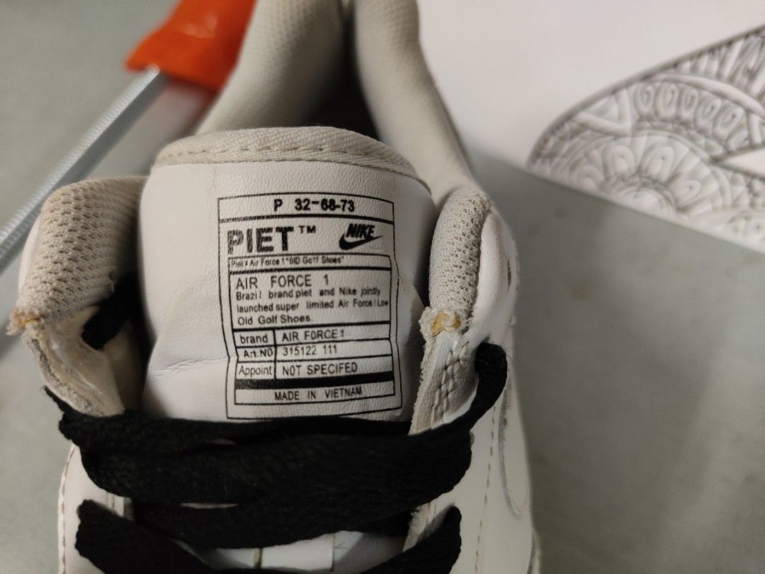 Air force 1 low hotsell piet old golf shoes
