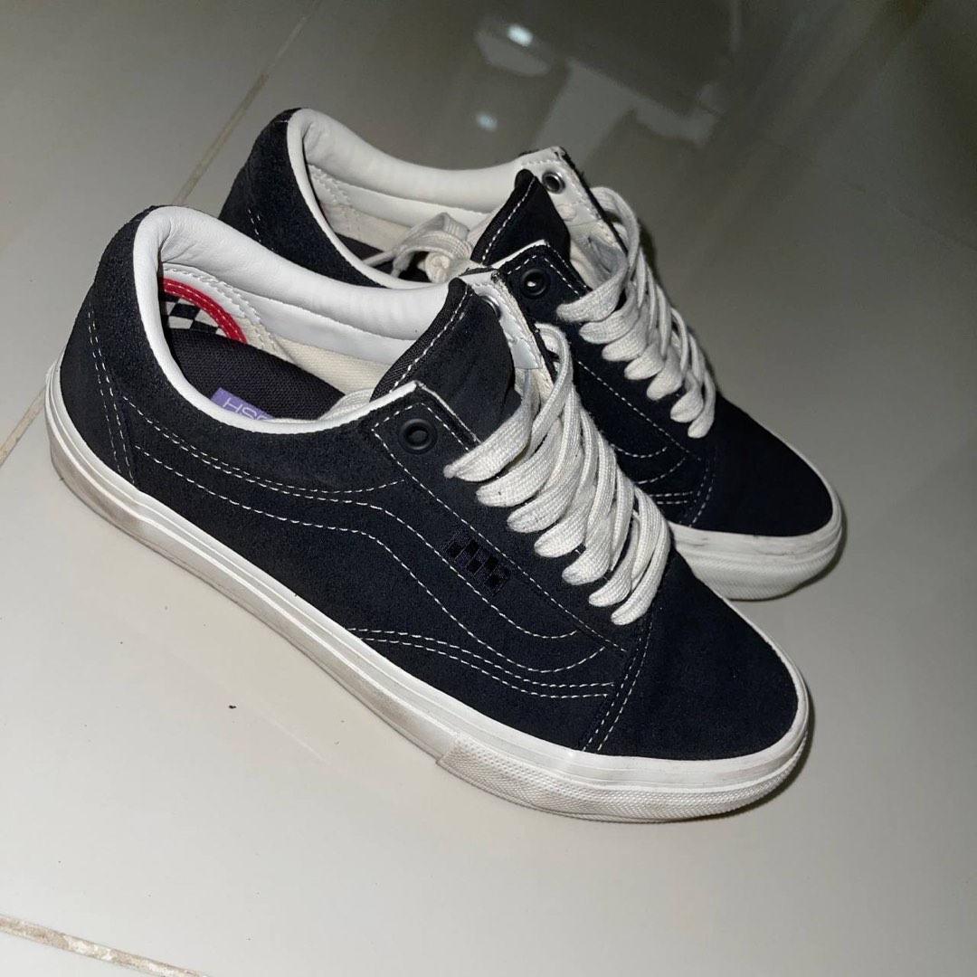 vans old school pro skate (collab w Daniel Johnston), Women's Fashion