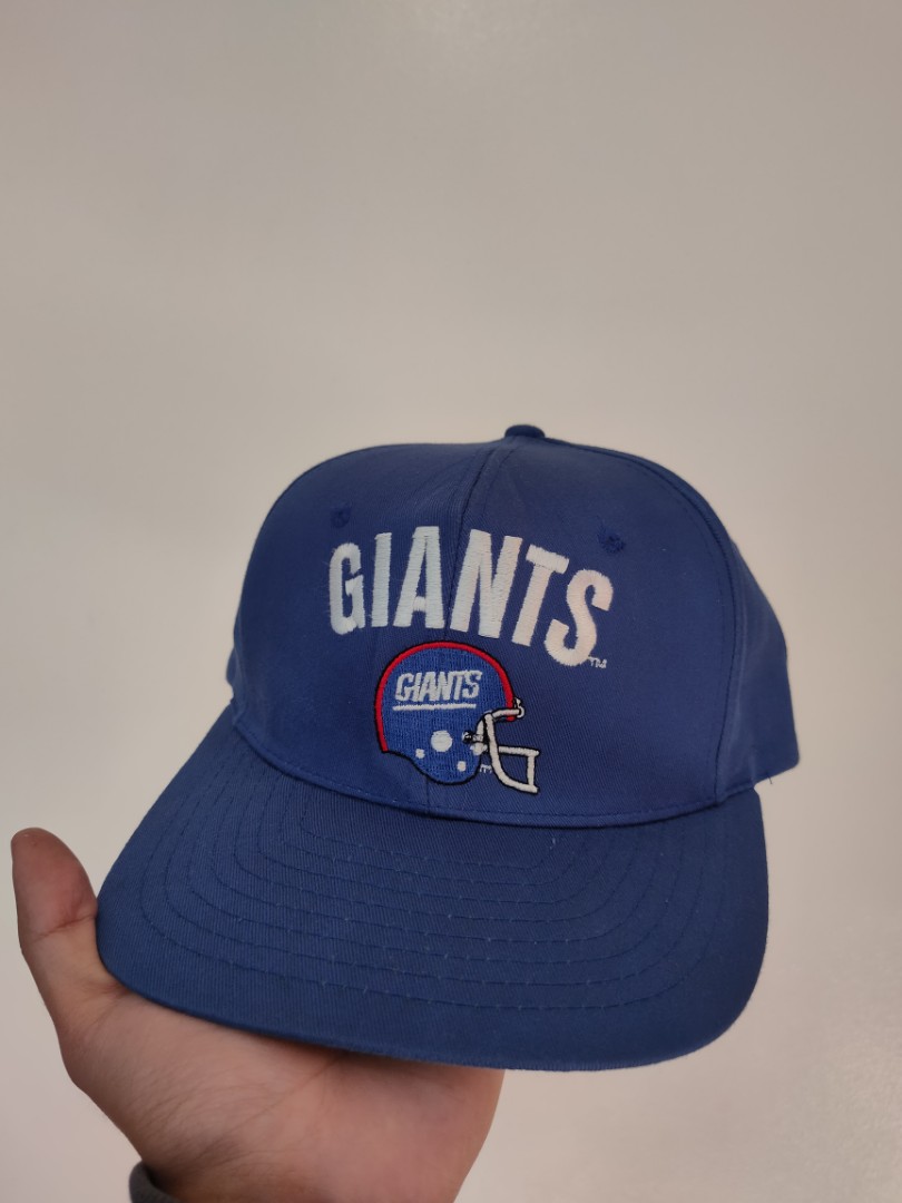 Vintage New York Giants NFL Snapback Cap Hat Blue, Men's Fashion