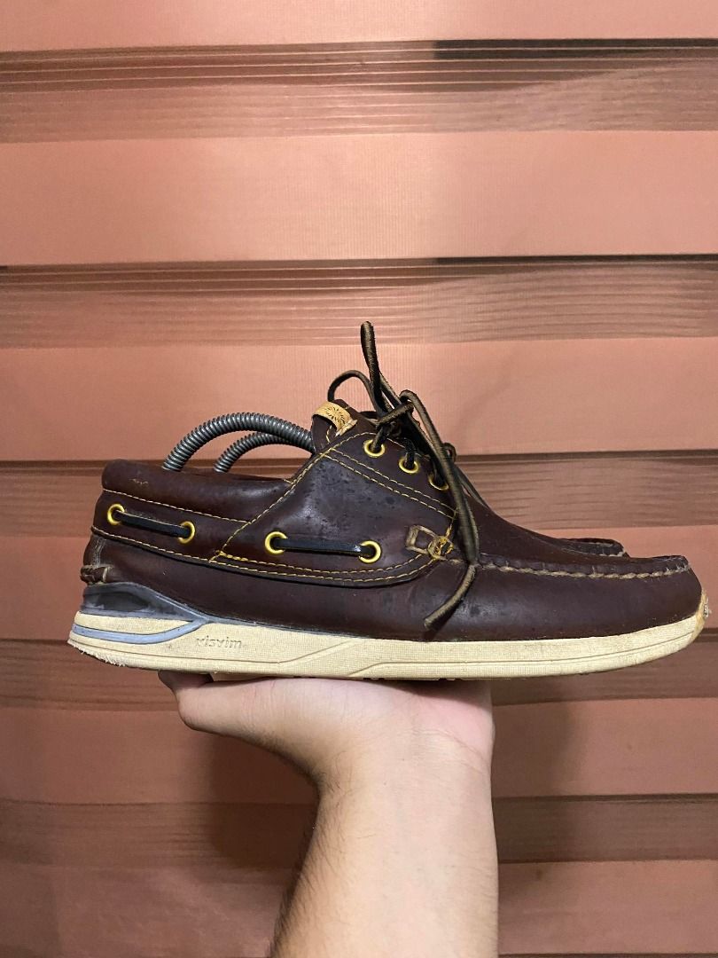 visvim デッキシューズ モカシン HOCKNEY 2 EYE FOLK visvim