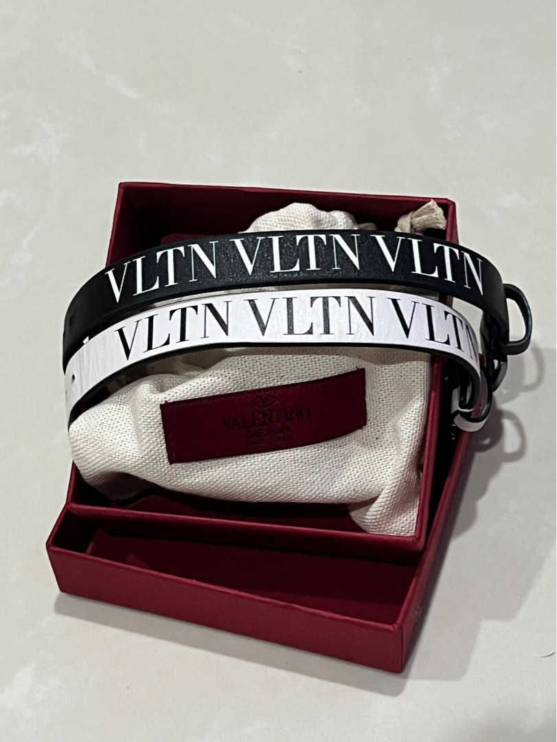 VLTN leather bracelet Luxury Accessories on Carousell