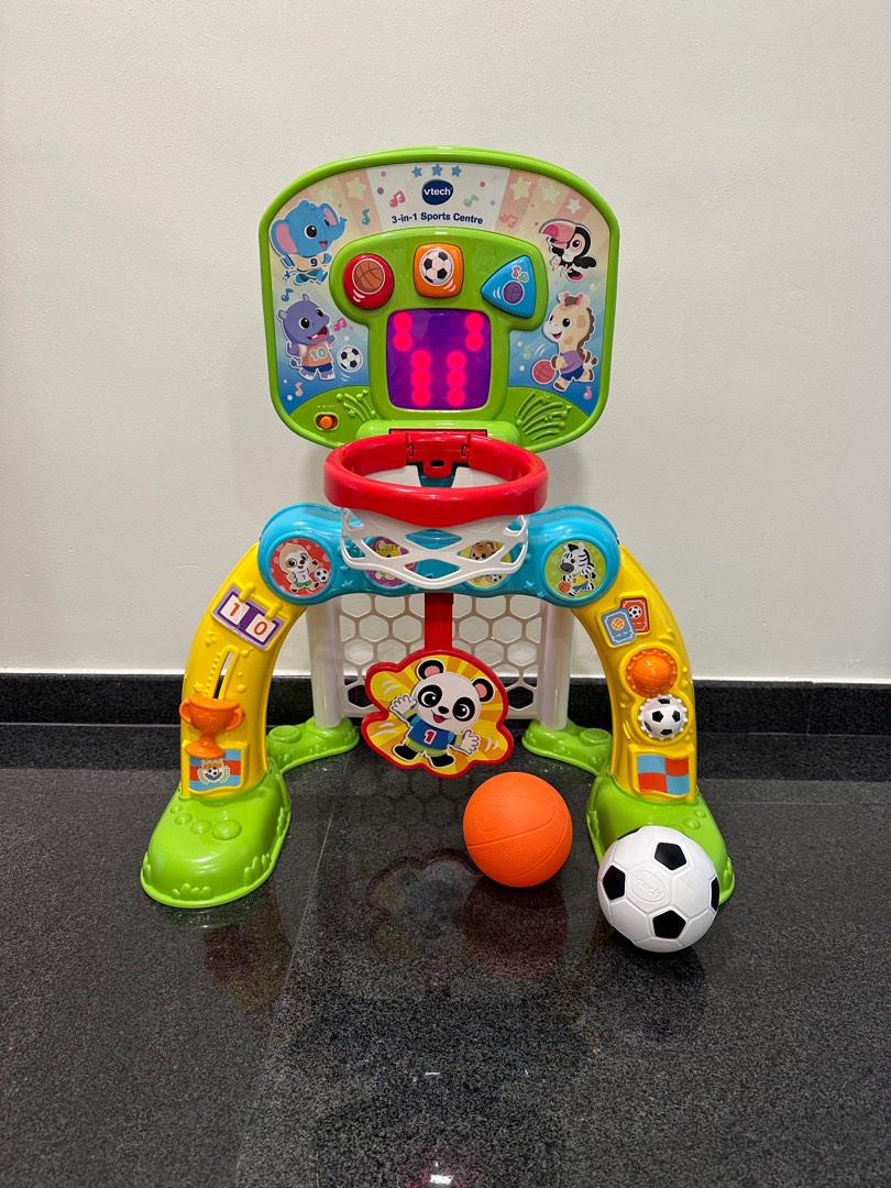 Vtech 3 in 1 sports activity center, Babies & Kids, Infant Playtime on Carousell
