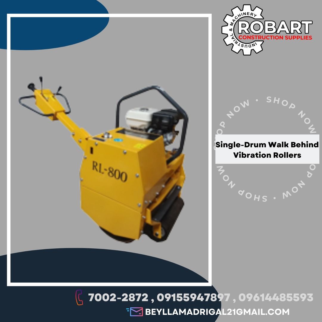 Walk Behind Vibration Rollers, Commercial & Industrial, Construction