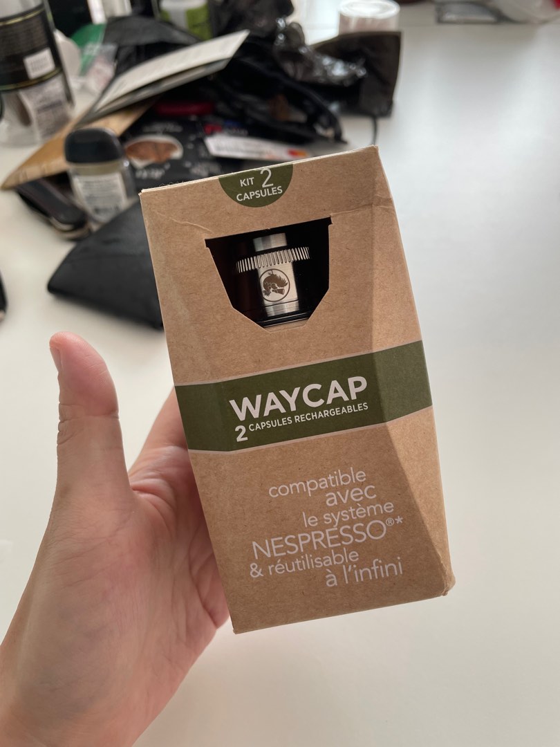 Waycap reusable nespresso capsules, TV & Home Appliances, Kitchen