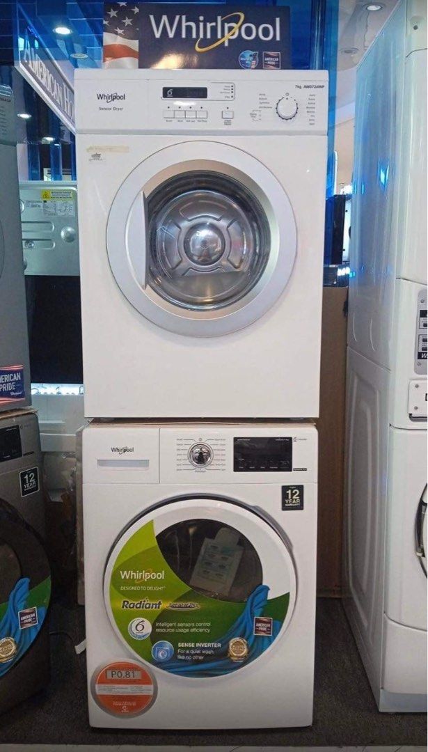 WHIRLPOOL FRONT LOAD WASHING MACHINE, TV & Home Appliances, Washing