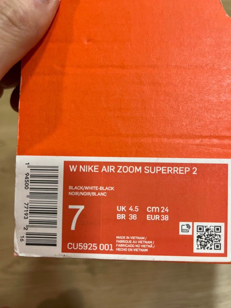 nike air zoom superrep ladies
