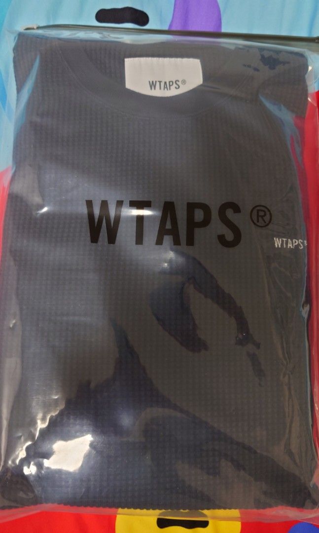 Wtaps WAFFLE / LS / COTTON. LOOSE. SIGN, 男裝, 上身及套裝, T-shirt