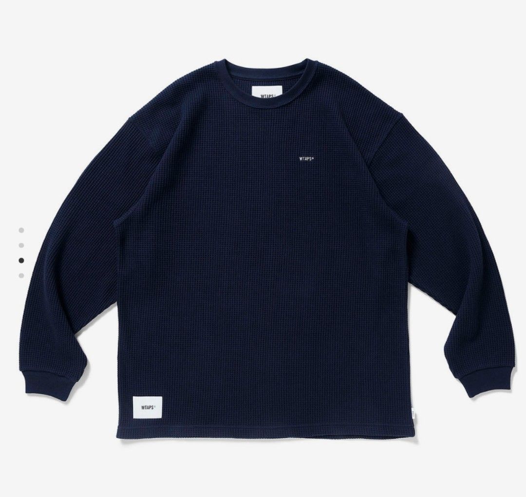 22AW WTAPS WAFFLE / LS / COTTON. LOOSE.