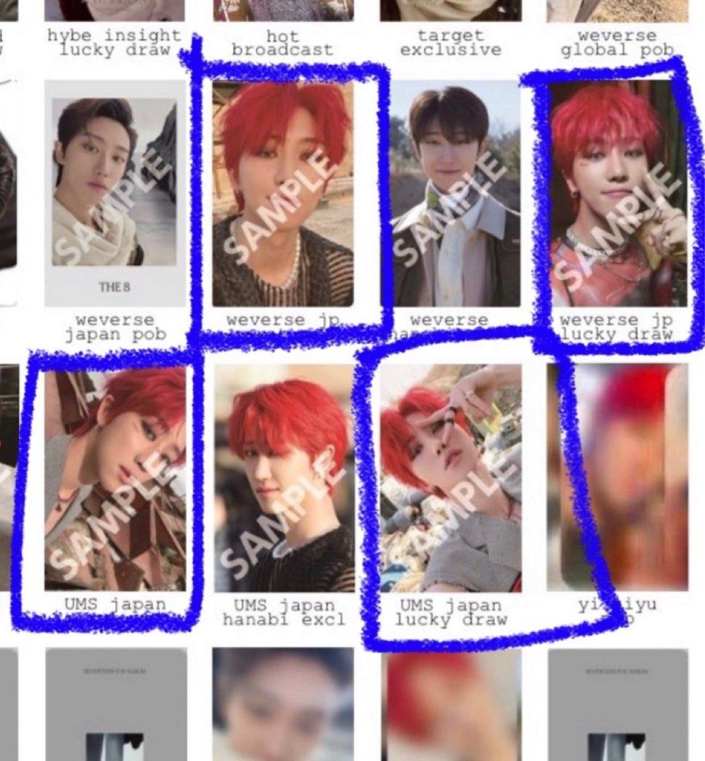 WTS/WTT face the sun carat ver the8 hao minghao SPECIAL