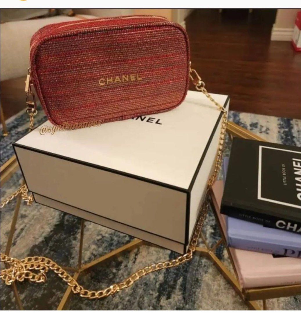現貨限量🔥正貨✓ Chanel 香奈兒專櫃禮品聖誕限定化妝包禮盒套裝💕 可