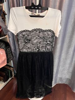 ZARA beli di Jepang - Kaos in lace dress