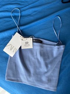 Zara Top Baby Blue