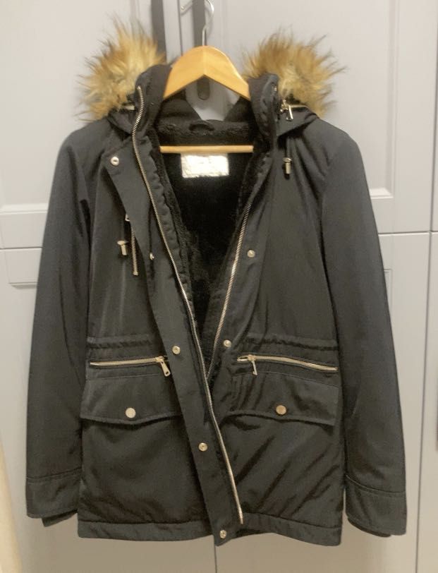 Winter parka zara store
