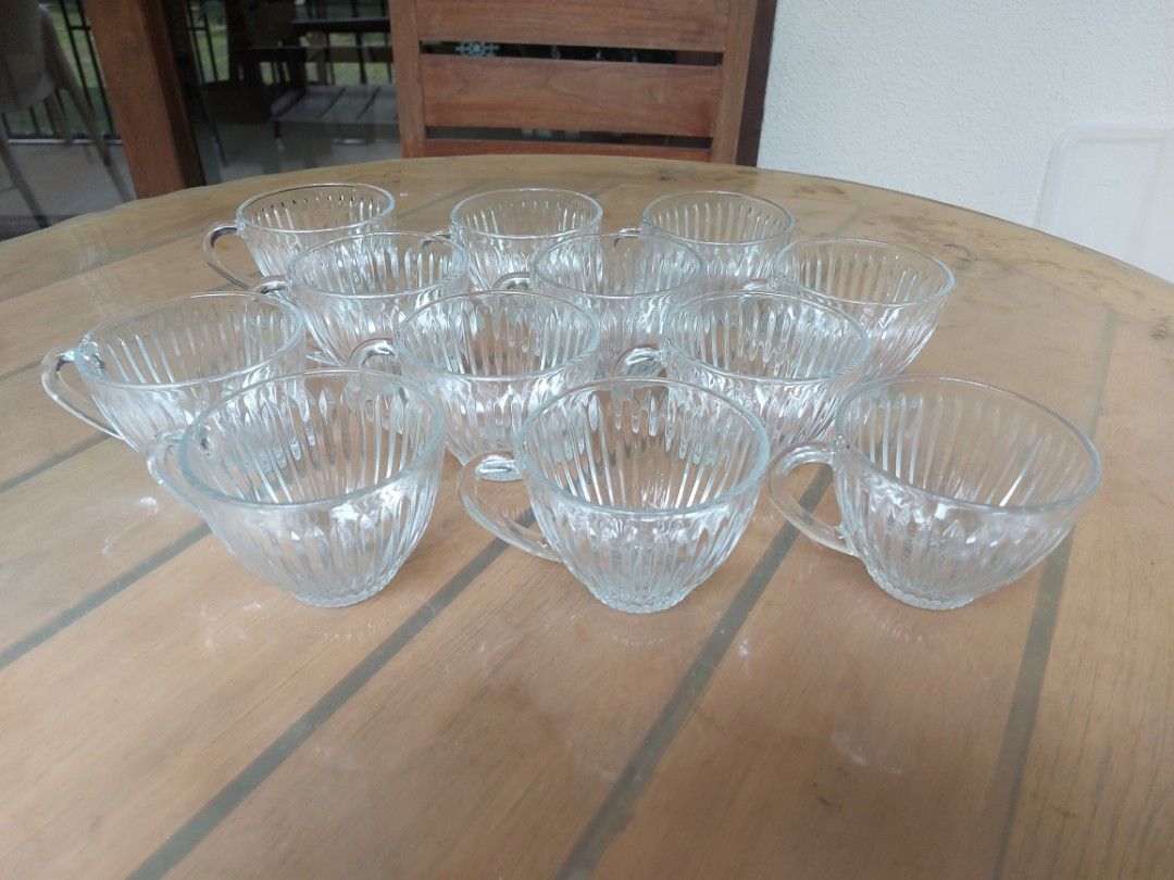 12 pc Punch Bowl Glass Cup Set (Category: Coffee & Tea Tableware) located in Makati City. Submitted by csupply (Listing ID 1196448349, Image 2). Description: Brand New / Unused No Box If 12 Cups only 650 If Bowl Only 400 Location: Makati Shipping: Tru Grab or Lalamove or LBC Buyer's Expense Meet Up: Mon to Sat: Circuit Makati Sun: Century City Mall Deposit to: BDO or BPI or UB GCash Maya.
