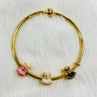 純金9999-精品洋裝造型串珠（黃金單品）🉑️另外➕鋼環、鋼繩手環 手作客製化