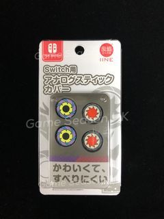 (包郵) 全新良值 SWITCH 4入 按鍵帽 搖桿帽 朱紫系列 NS JC 類比套 通用型 Switch/OLED/Lite