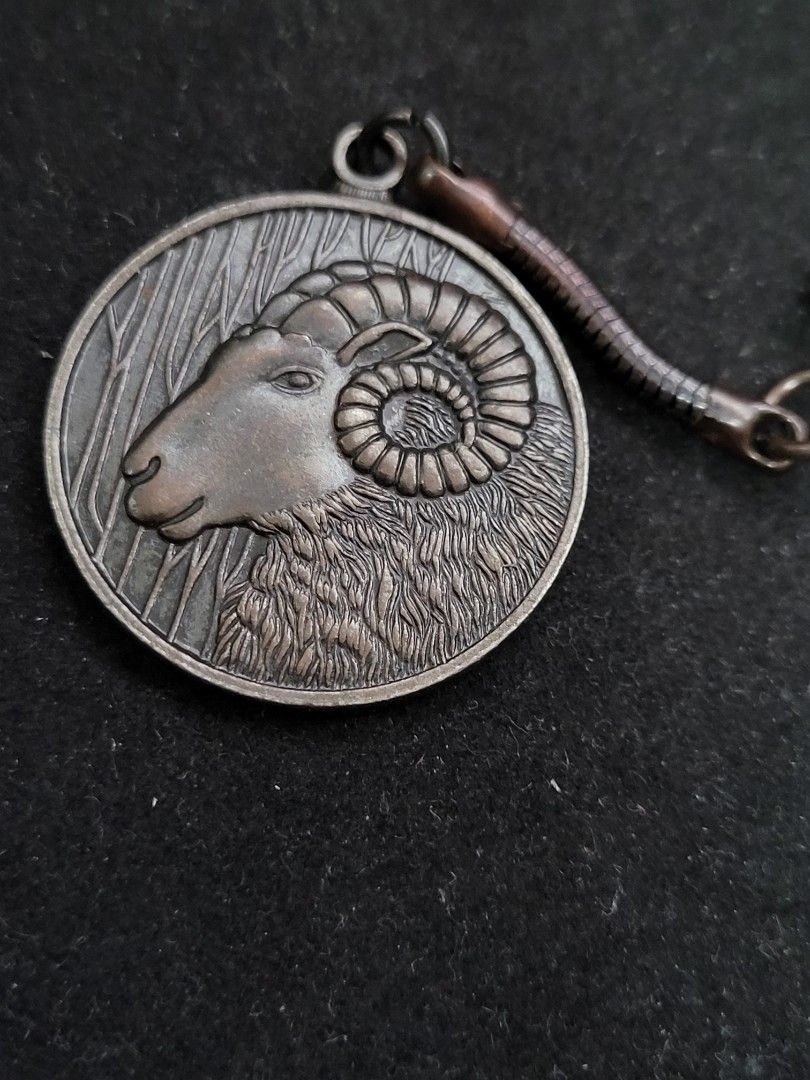 罕有滙豐銀行hsbc羊年紀念章一個品相如圖(b)， 掛號費加20元, 興趣及遊戲, 收藏品及紀念品, 錢幣- Carousell