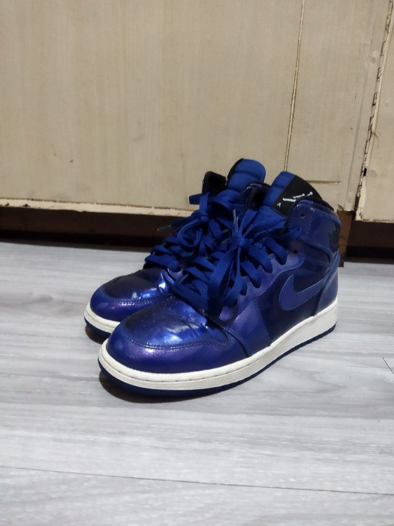 AIR JORDAN 1 DEEP ROYAL Men s Fashion Footwear Sneakers on