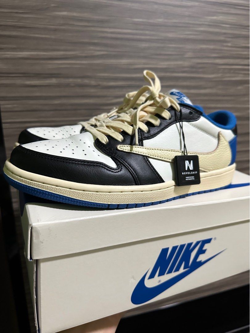 travis scott x fragment x air jordan 1 low stockx