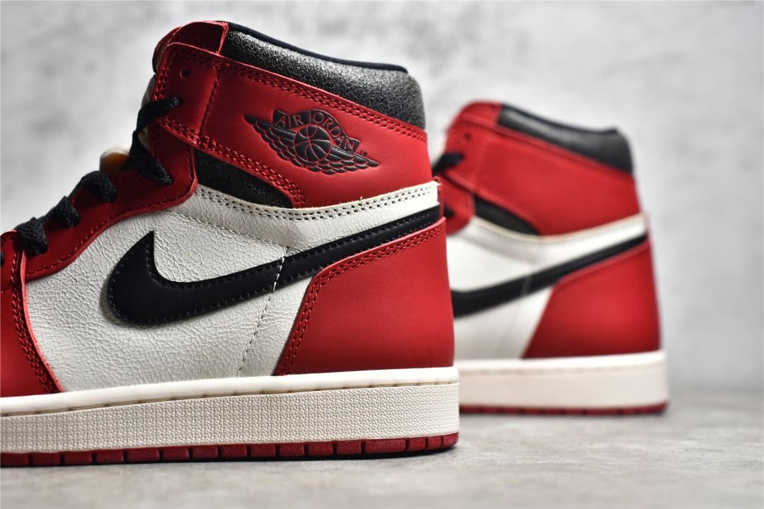 Red air jordan shop 1 retro high og