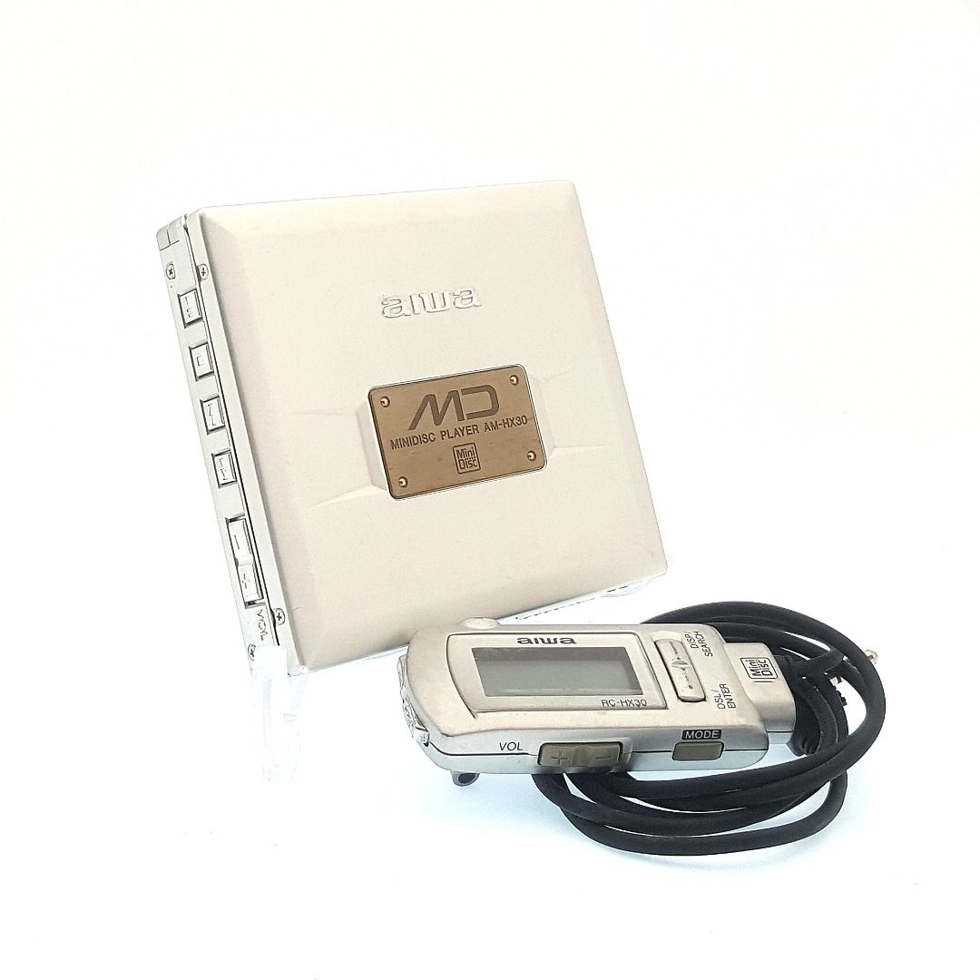 aiwa md ウォークマン　ミニディスクプレイヤー　am-hx300 動作品 aiwa md ウォークマン ミニディスクプレイヤー am-hx300 動作品 aiwa
