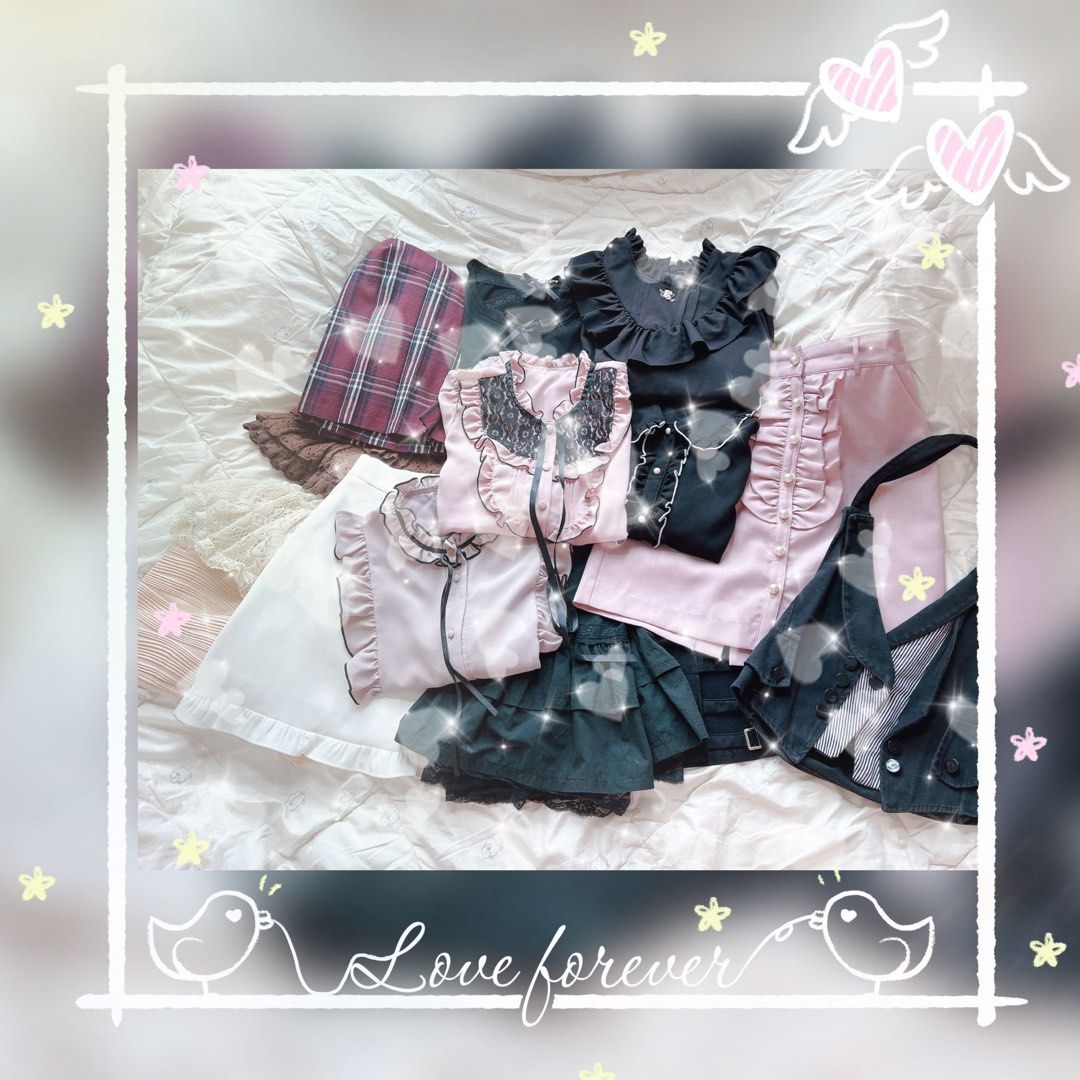 地雷系セット LIZLISA Secret Honey evelyn