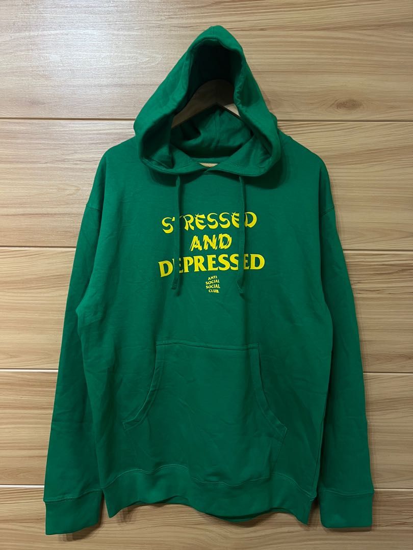 Anti Social Social Club Stressed And Depressed Hoodie Men s