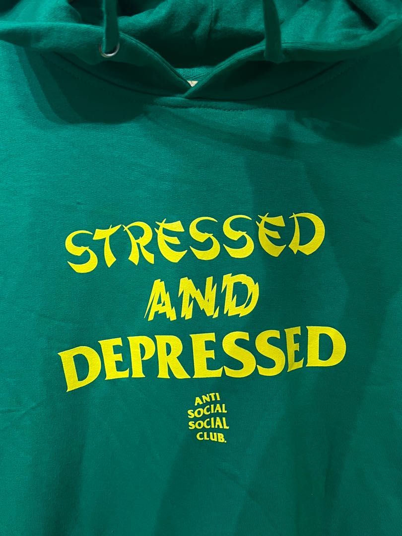 Anti social social club stress hoodie store