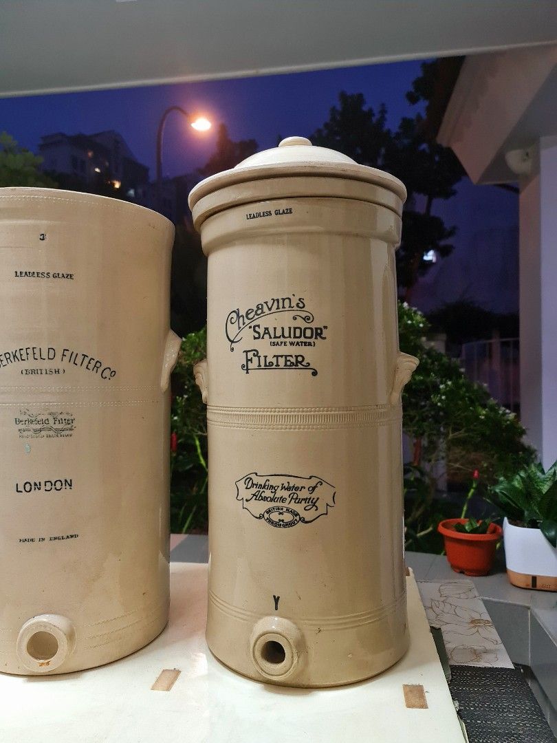 Antique German Water Filter, Furniture & Home Living, Home Decor, Vases & Decorative Bowls on