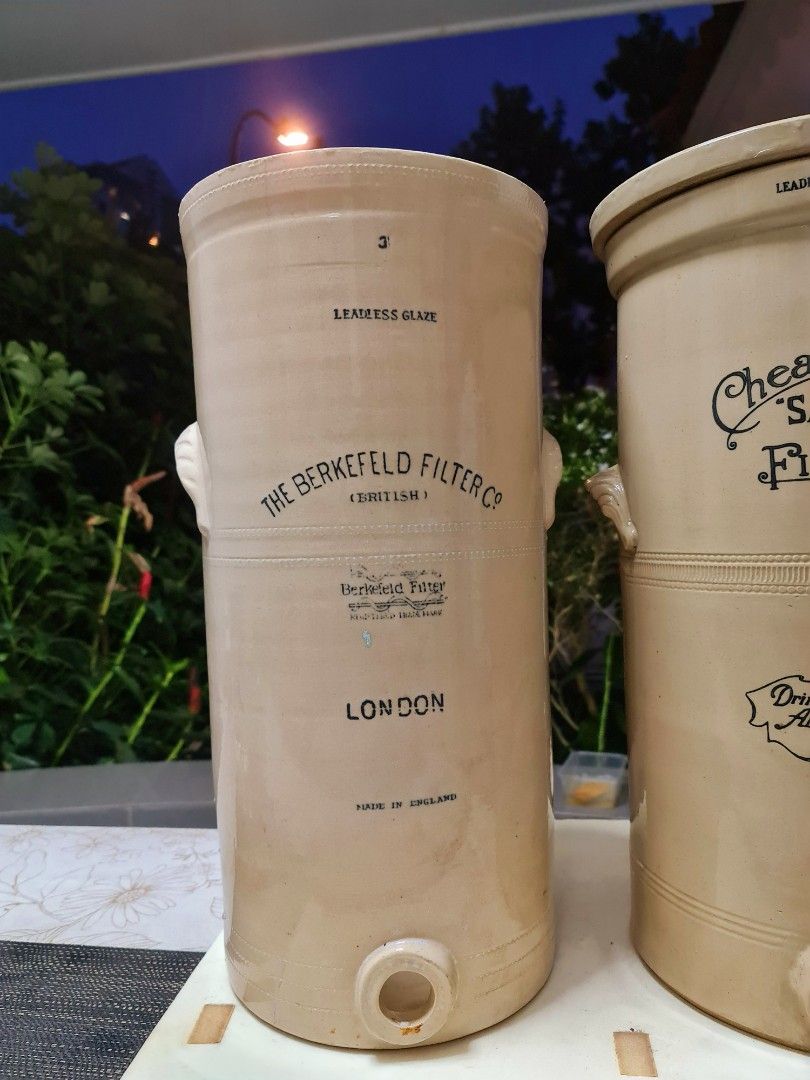 Antique German Water Filter, Furniture & Home Living, Home Decor, Vases & Decorative Bowls on