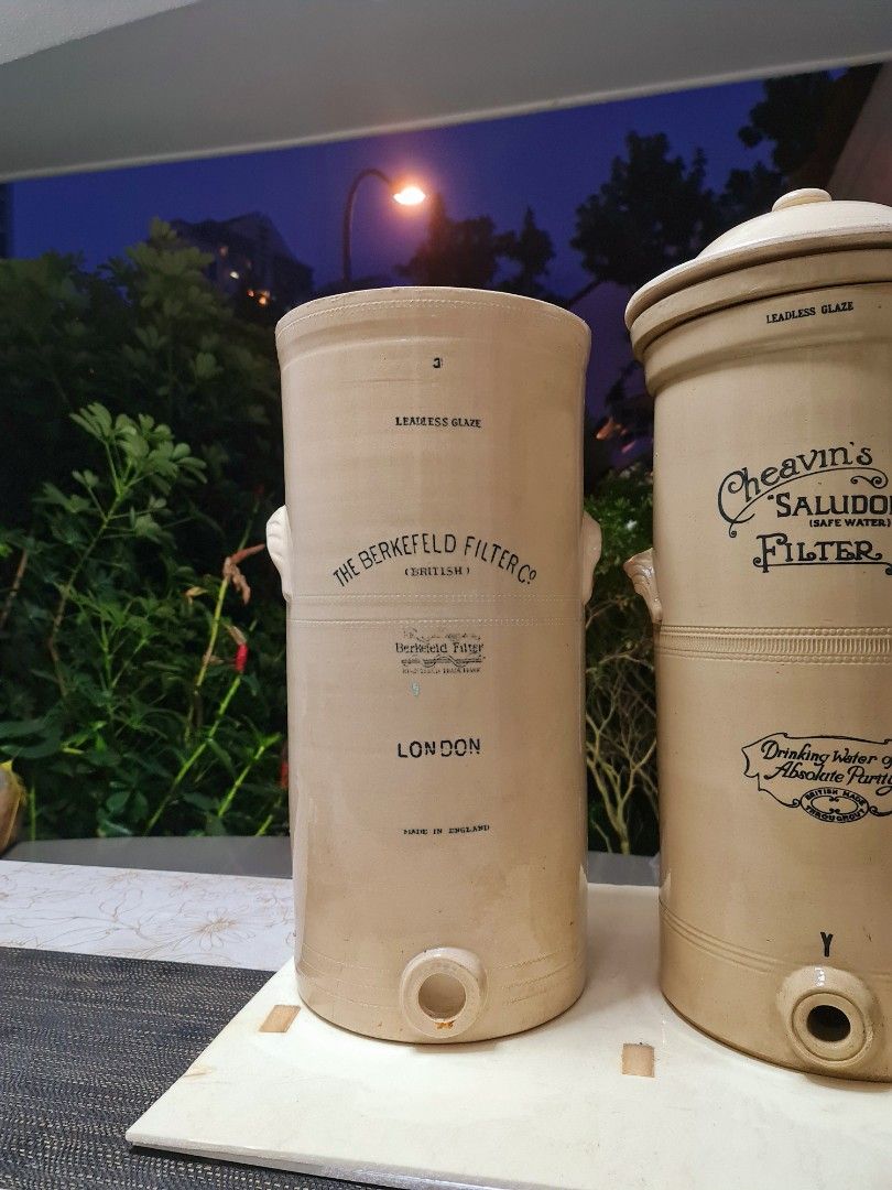 Antique German Water Filter, Furniture & Home Living, Home Decor, Vases & Decorative Bowls on