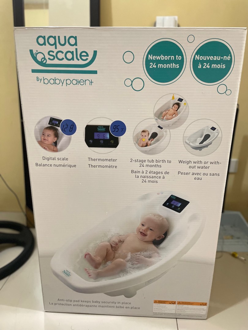 Aqua Scale Baby Tub, Babies & Kids, Bathing & Changing, Bathtub & Bath