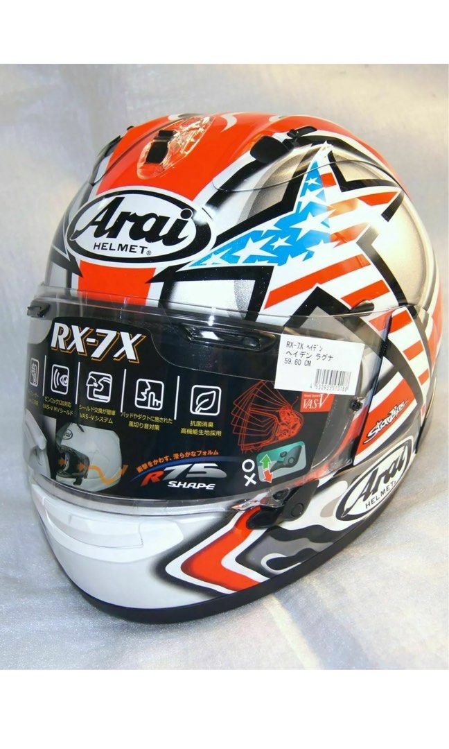 Arai RX-7X HAYDEN SB ニッキー ヘイデン arai rx-7x ニッキーヘイデン
