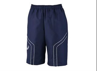 Asics 深藍色跣水短褲