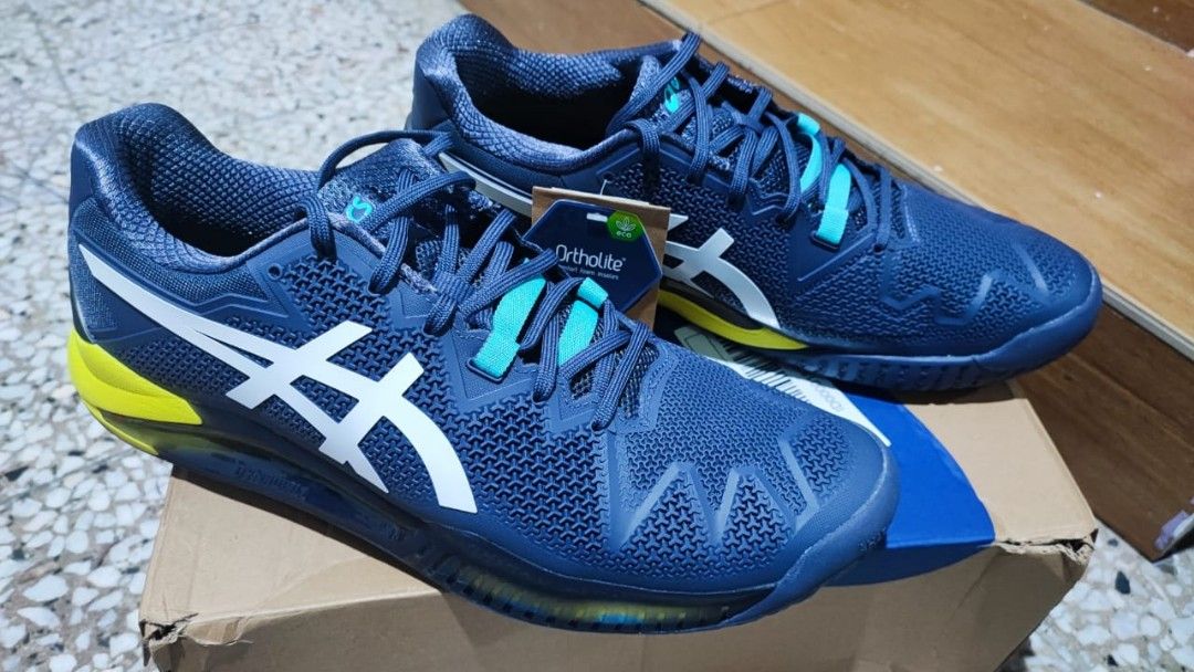 Asics Gel-Resolution 8 size 46, Men's Fashion, Activewear on Carousell